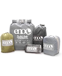 Eno SubLink Hammock System - Includes Sub6 Hammock, Helios Suspension System, Guardian Sl Bug Net, and ProFly Sil Rain Tarp