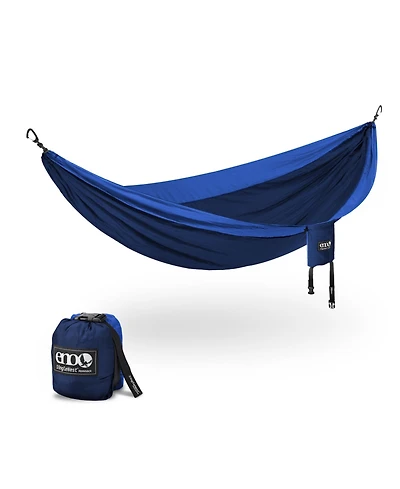 Eno SingleNest Hammock - Lightweight, 1 Person Portable Hammock - For Camping, Hiking, Backpacking, Travel, a Festival, or the Beach - Navy/Royal