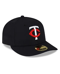 Men's New Era Navy Minnesota Twins 2023 Authentic Collection Low Profile Home 59FIFTY Fitted Hat