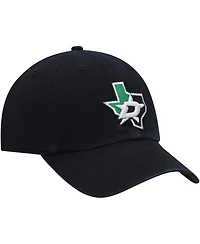 Men's '47 Brand Black Dallas Stars Clean Up Adjustable Hat