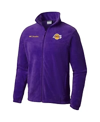 Men's Columbia Purple Los Angeles Lakers Steens Mountain 2.0 Full-Zip Jacket