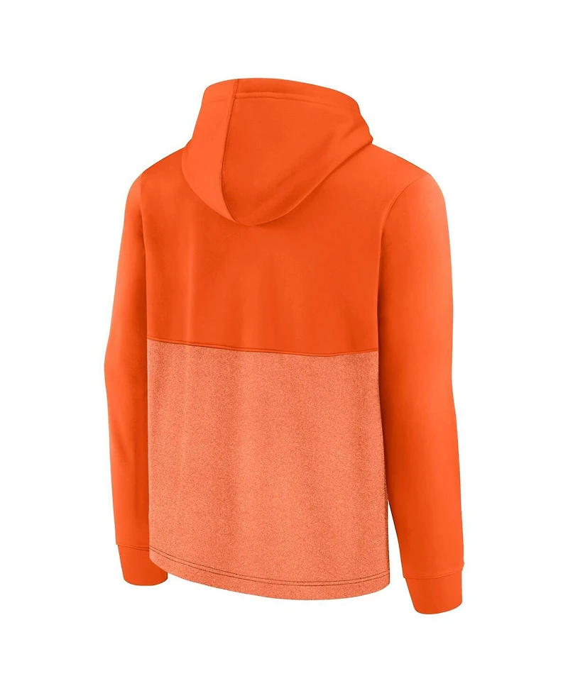Men's Fanatics Orange Philadelphia Flyers Slash Attack Pullover Hoodie