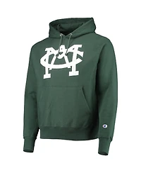 Men's Champion Green Michigan State Spartans Vault Logo Reverse Weave Pullover Hoodie