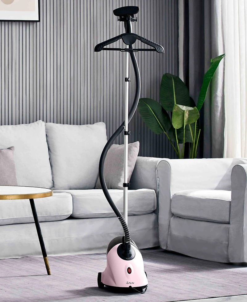 Salav 1500-Watt Garment Steamer & Fabric Shaver Bundle