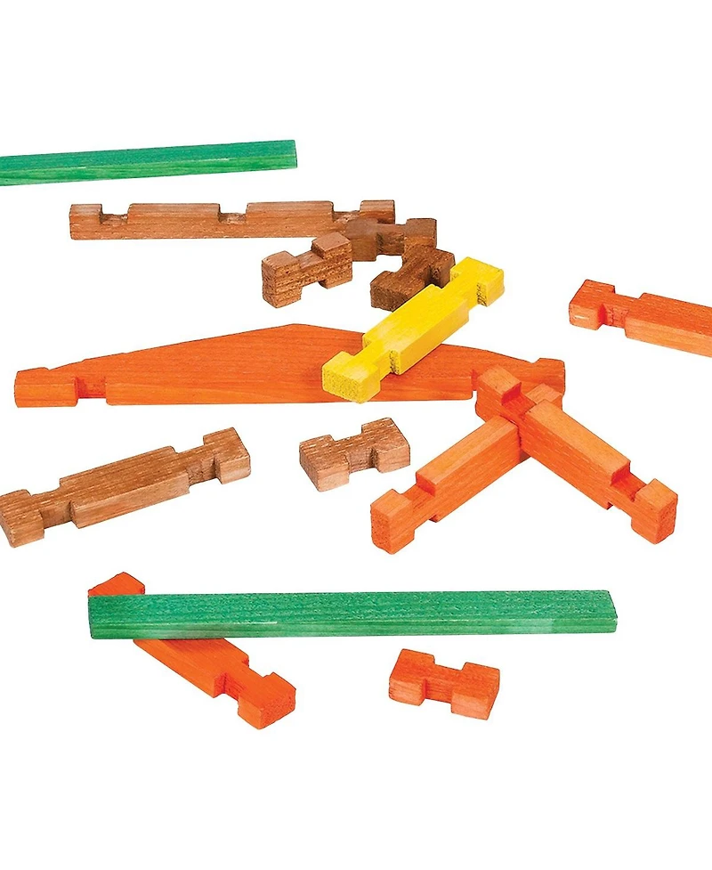 Dixon Deluxe Log Building Set - 250 Pieces