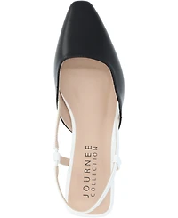 Journee Collection Women's Paislee Slingback Flats