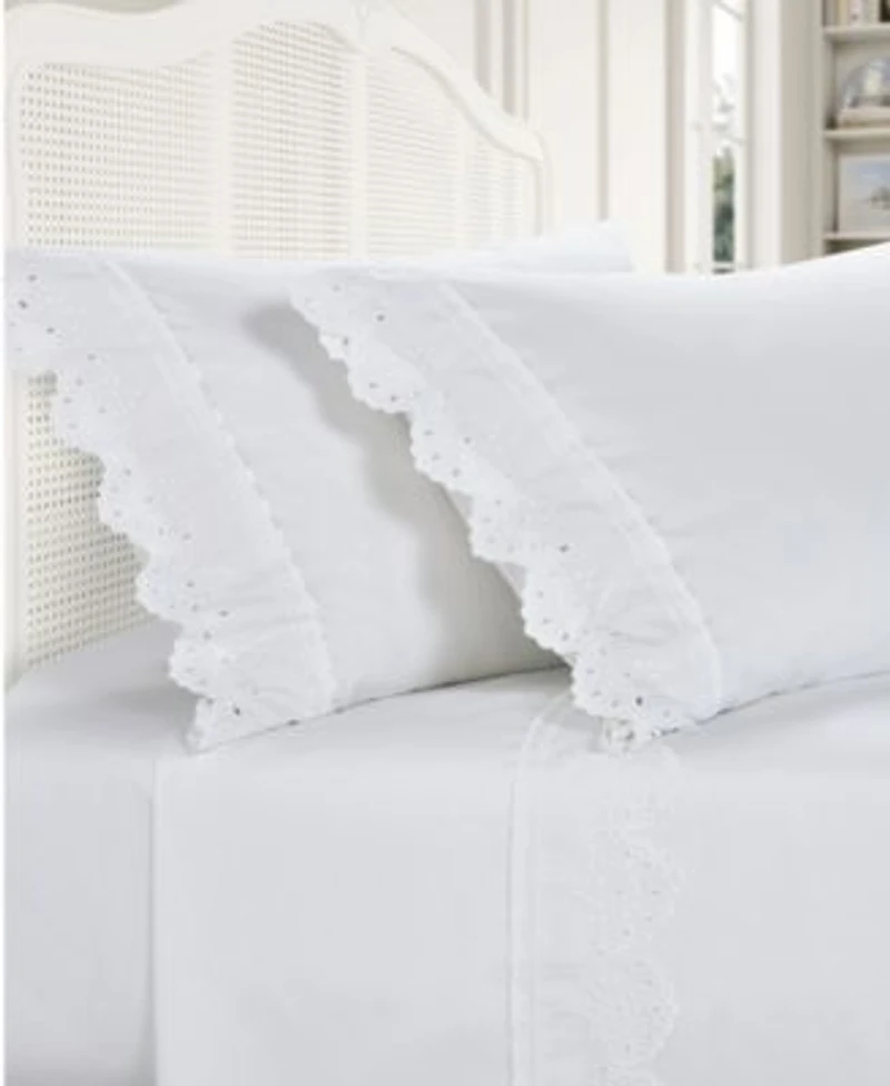 Piper Wright Eyelet Sheet Sets