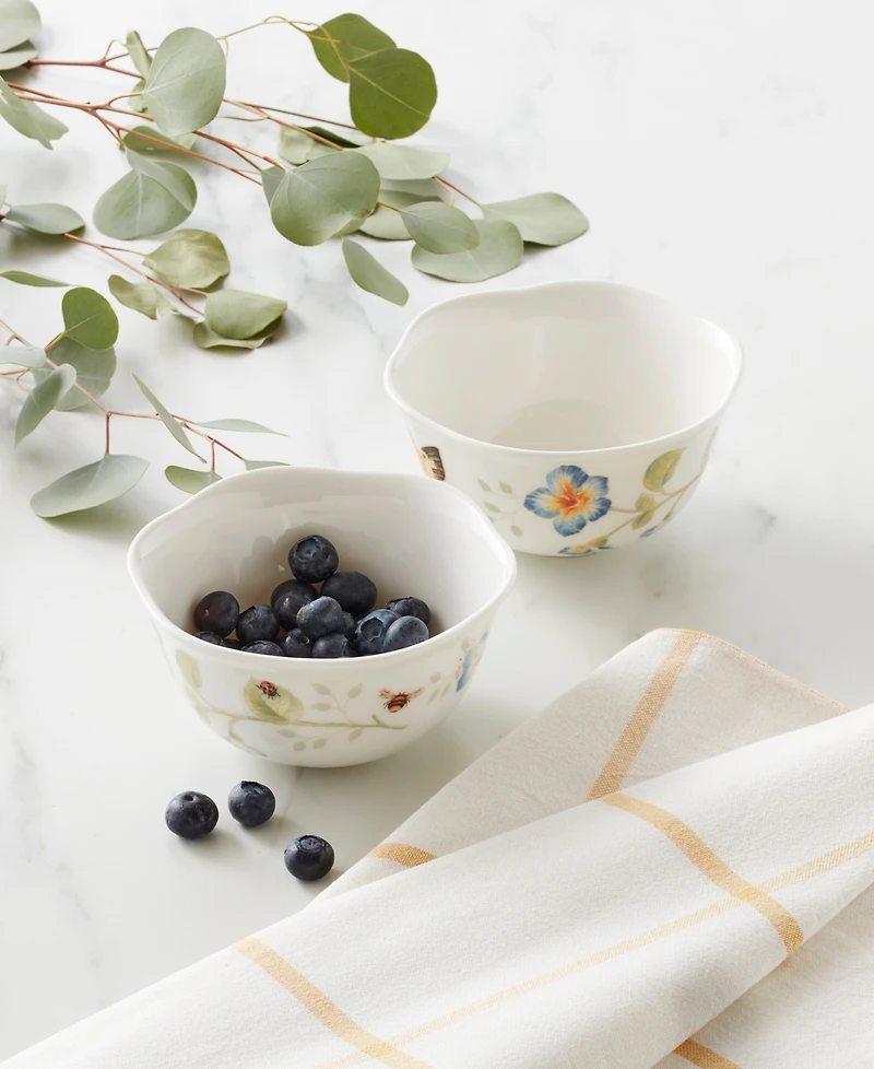 Lenox Butterfly Meadow Porcelain 12 Oz. Dessert Bowl