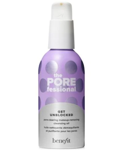 Benefit Cosmetics The Porefessional Get Unblocked Pore Clearing Makeup Removing Cleansing Oil