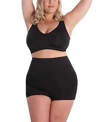 MeMoi Plus High-Waisted Seamless Shaping Boy Shorts