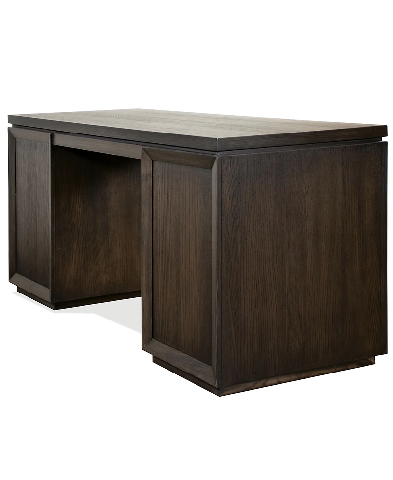 Prelude 62" Wood Dovetail Joinery Executive Desk