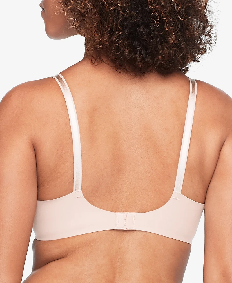 Warners No Side Effects Underarm-Smoothing Comfort Wireless Lightly Lined T-Shirt Bra 1056