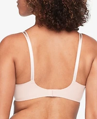 Warners No Side Effects Underarm-Smoothing Comfort Wireless Lightly Lined T-Shirt Bra 1056