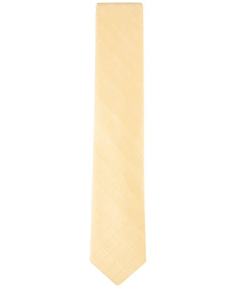 Calvin Klein Men's Etched Windowpane Tie