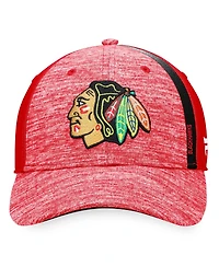 Men's Fanatics Red Chicago Blackhawks Defender Flex Hat
