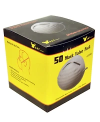 G & F Products Disposable Non-Toxic Dust and Filter Mask, 50 Pieces