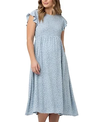 Ripe Maternity Ava Shirred Dress