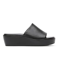 Rockport Women's Aubriella Slide Slip-On Wedge Sandals