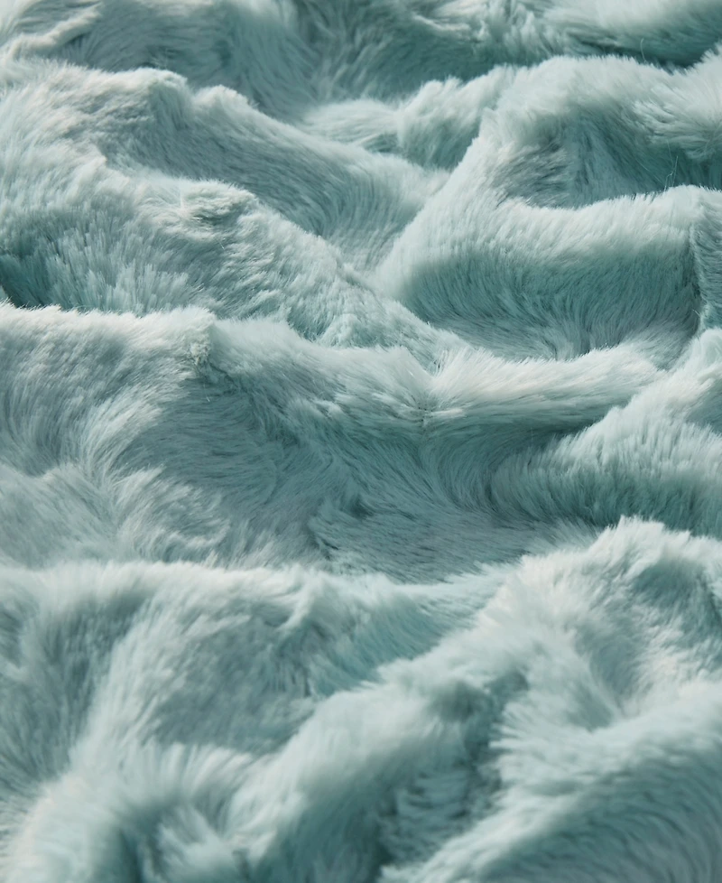 Madison Park Zuri Faux-Fur Throw