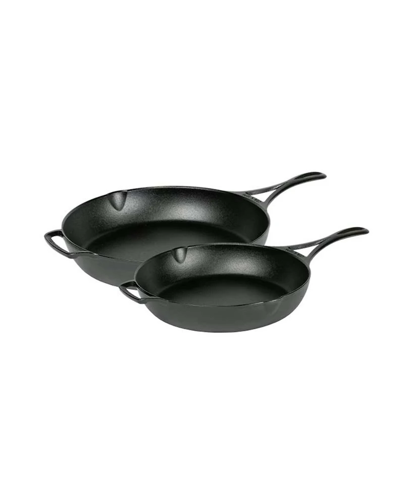 Lodge Cast Iron Blacklock Triple Seasoned Skillet 2 Piece Set