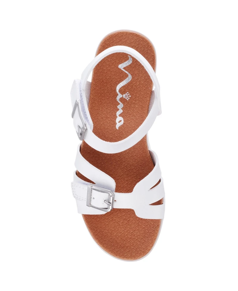 Nina Toddler Girls Lacey Season Fastening Strap Sandals