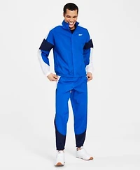 Reebok Mens Regular Fit Training Performance Track Jacket Joggers