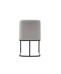 Manhattan Comfort Serena Leatherette Upholstered Dining Chair