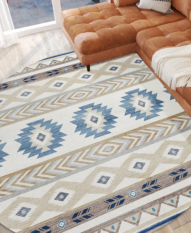 Dalyn Phoenix Washable PH3 8' x Round Area Rug