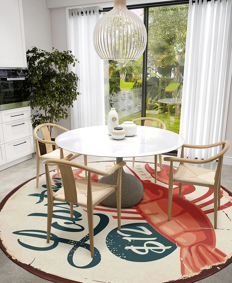 Dalyn Harbor HA5 8' x 8' Round Area Rug
