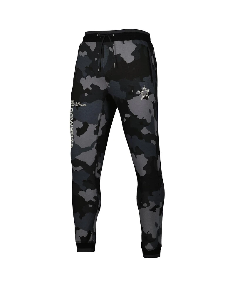 Men's and Women's The Wild Collective Black Dallas Cowboys Camo Jogger Pants