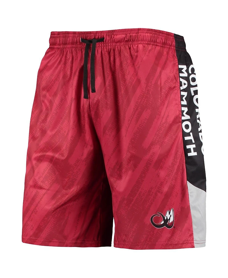 Men's Foco Red Colorado Mammoth Static Mesh Shorts