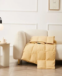 Royal Luxe Packable Down Throw with Storage Bag, 60" x 70", Exclusively at Macy's