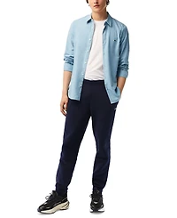 Lacoste Men's Tapered-Fit Fleece Trackpants - 166