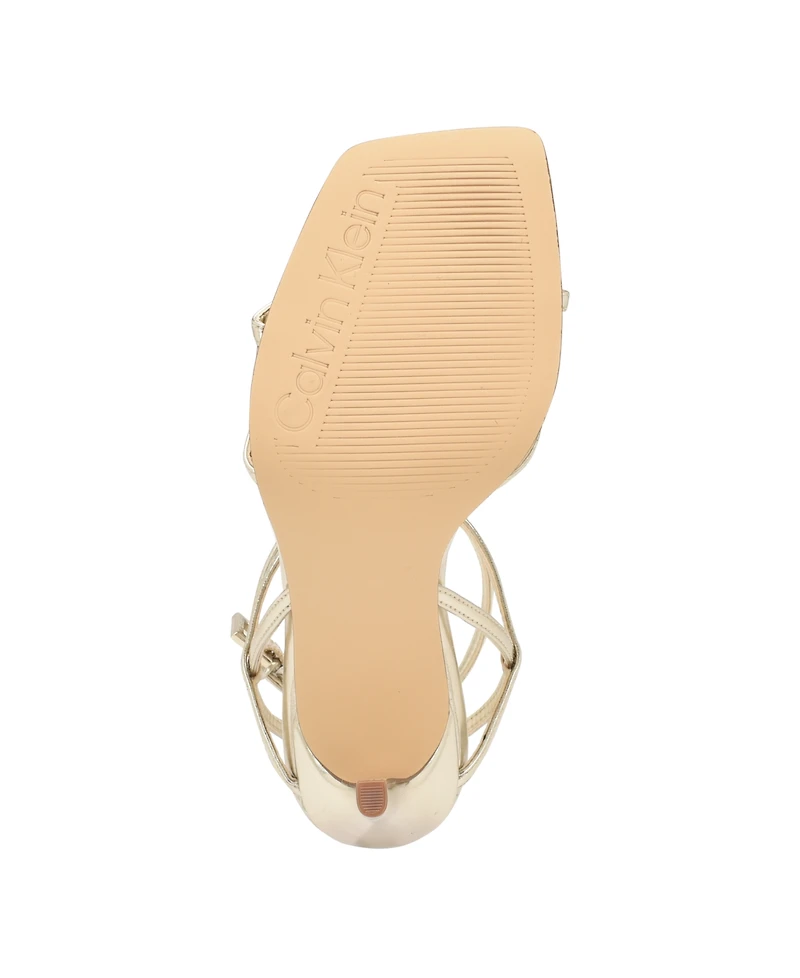 Calvin Klein Women's Tegin Strappy High Stiletto Sandals