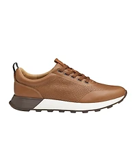 Johnston & Murphy Men's Leather Kinnon Perforated Jogger