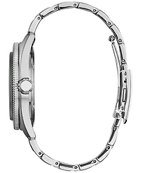 Citizen Eco-Drive Men's Disney Mickey Mouse Stainless Steel Bracelet Watch 43mm