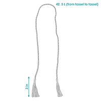 Indoor/Outdoor Decorative Window Curtain Rope Tassel Tiebacks