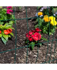 YardGard Welded Wire Fence, Vinyl Coated 16 Gauge, 3 x 2-In, 24 x 25in