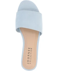 Journee Collection Women's Kolinna Slip On Flat Sandals