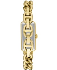 kate spade new york Women's Rosedale Three Hand Quartz Gold-Tone Stainless Steel Watch 32mm