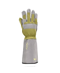 G & F Products Men's Long Sleeve Rose Gardening Gloves