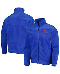 Men's Columbia Royal Philadelphia Phillies Steens Mountain Full-Zip Jacket