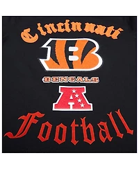 Men's Pro Standard Black Cincinnati Bengals Old English T-shirt