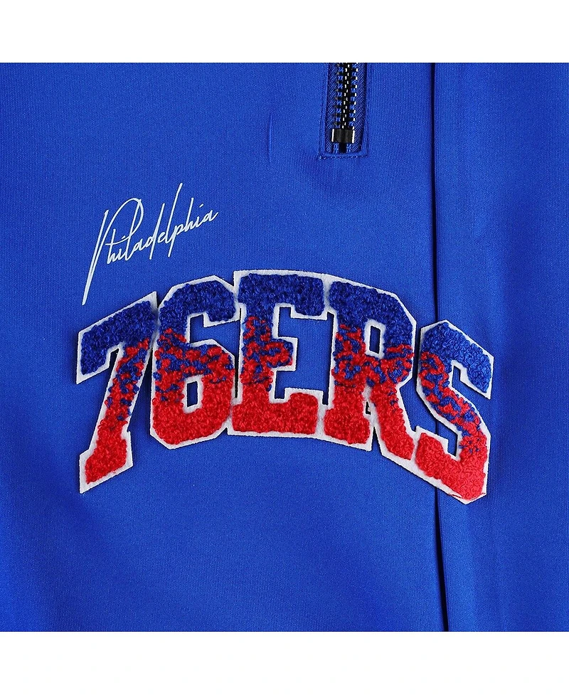 Men's Pro Standard Royal Philadelphia 76ers Hometown Track Pants