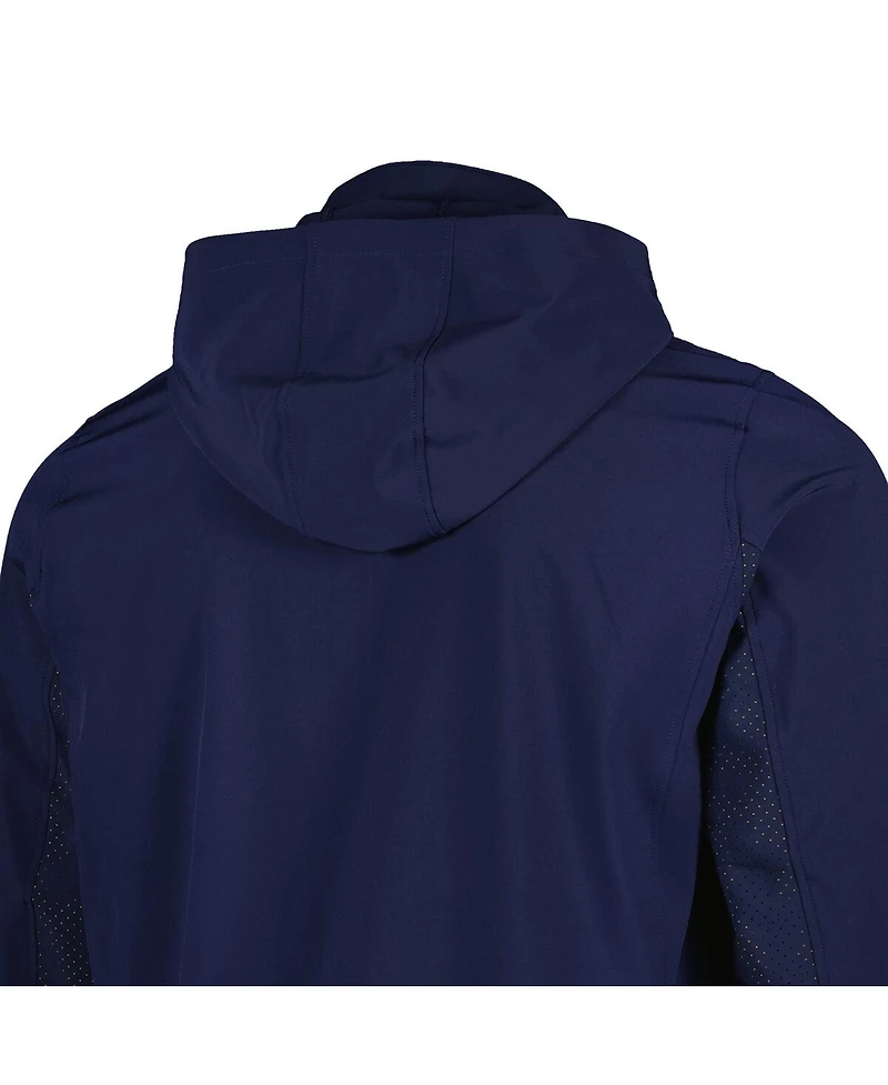 Men's Under Armour Navy Notre Dame Fighting Irish Squad 3.0 Full-Zip Jacket
