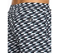 Puma Men's 5" Geometric-Print Swim Shorts