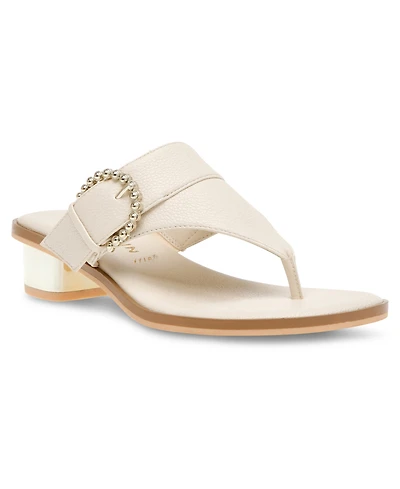 Anne Klein Women's Thessy Block Heel Sandals