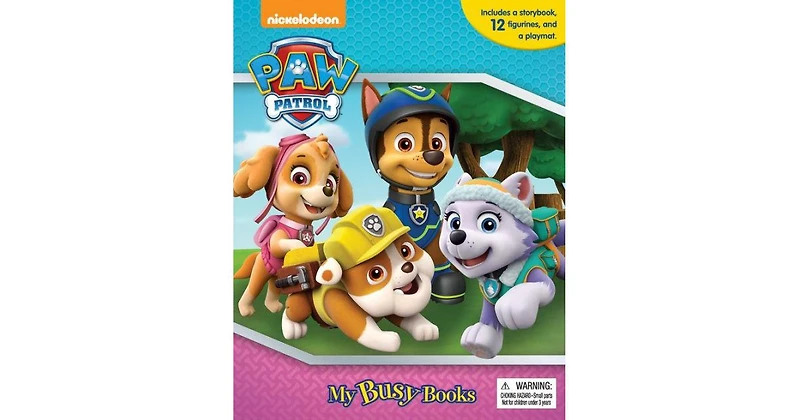 Nick Paw Patrol Girls My Busy Book by Phidal