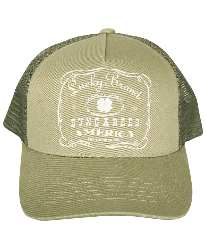 Lucky Brand Vintage-Like Trucker Hat