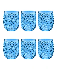 Abode Homewares Hobnail Stemless Set of 6